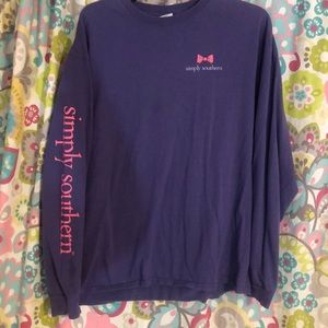 very cute simply southern long sleeve t
